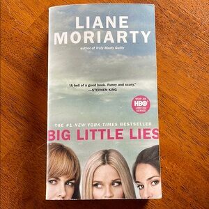 Big Little Lies Paperback Book by Liane Moriarty.